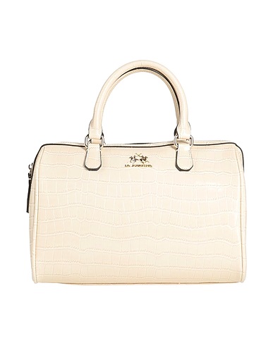 LA MARTINA Borsa a mano Beige 100% Poliuretano