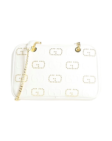 GIO CELLINI MILANO Borsa a tracolla Bianco 100% Poliuretano