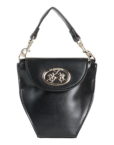 LA MARTINA Handbag Black 100% Polyurethane