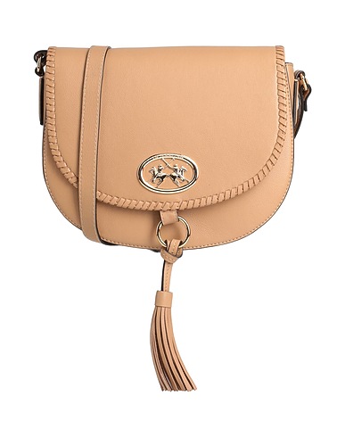 LA MARTINA Across-body bag Beige 100% Calfskin