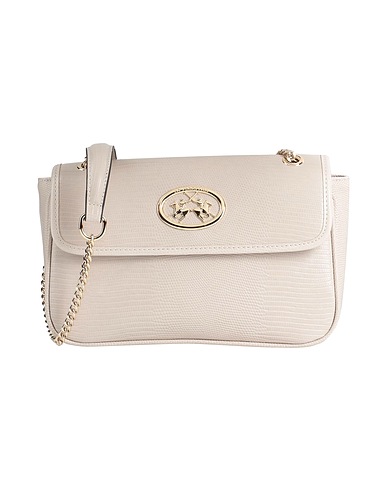 LA MARTINA Borsa a tracolla Beige 100% Poliuretano