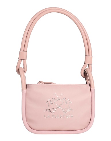 LA MARTINA Borsa a mano Cipria 70% Nylon, 30% Poliuretano