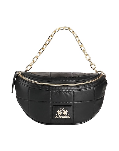 LA MARTINA Handbag Black 100% Polyurethane