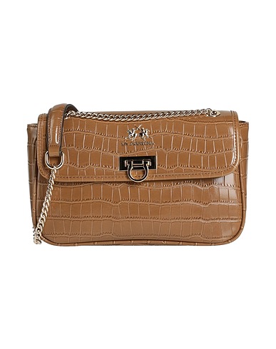 LA MARTINA Across-body bag Khaki 100% Polyurethane, Polyester