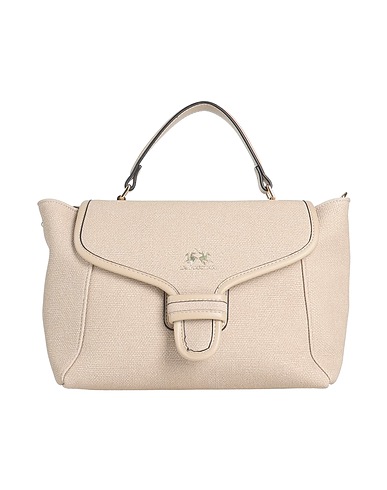 LA MARTINA Handbag Beige 100% Polyurethane