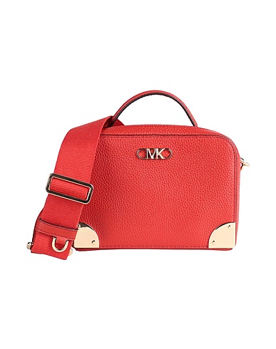 MICHAEL MICHAEL KORS Across-body bag Brick red 100% Bovine leather