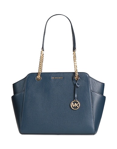 MICHAEL MICHAEL KORS Borsa a spalla Blu navy 100% Pelle di bovino