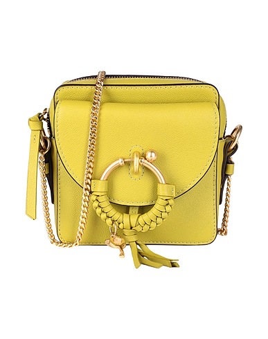 SEE BY CHLOÉ Borsa a tracolla Verde lime 100% Pelle di bovino