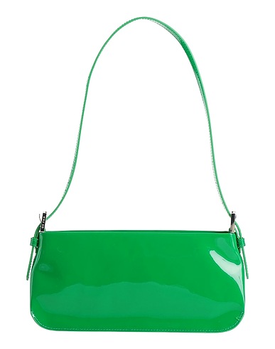 BY FAR Shoulder bag Green 100% Cow leather