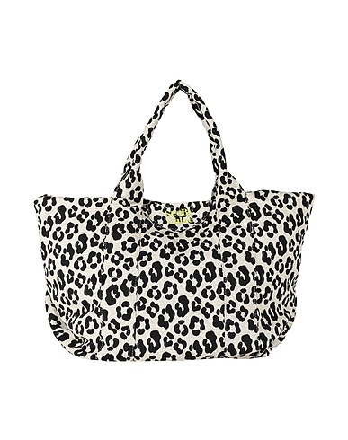SEE BY CHLOÉ Handbag Beige 72% Cotton, 23% Polyamide, 5% Other Fibres, Bovine leather