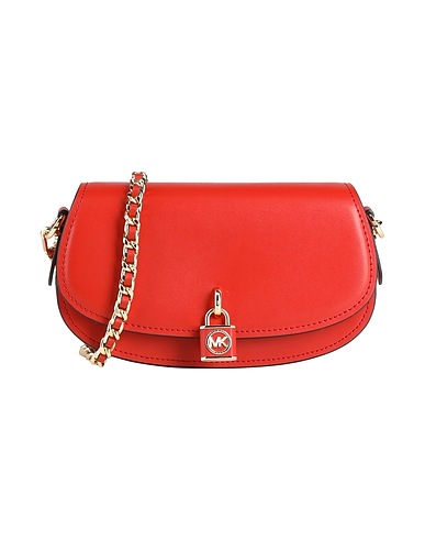 MICHAEL MICHAEL KORS Borsa a tracolla Mattone 100% Pelle di bovino