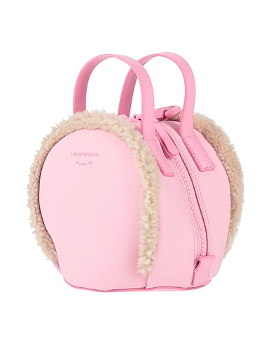 EMPORIO ARMANI Rucksäcke 70% Polyester, 30% Elastan, Polyurethan, Rindsleder, Lamm-Shearling