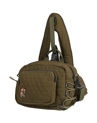 EMPORIO ARMANI Rucksacks Military green 100% Polyamide