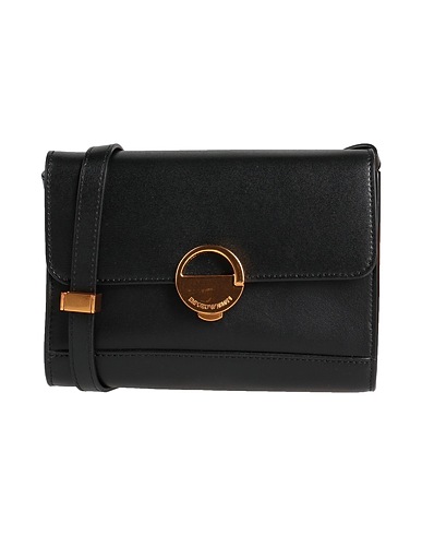 EMPORIO ARMANI Across-body bag Black Bovine leather