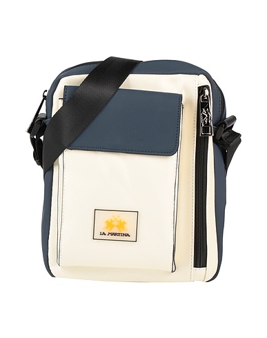 LA MARTINA Across-body bag Off white 100% Polyurethane