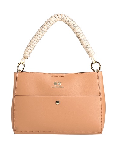 LA MARTINA Handbag Camel 100% Polyester