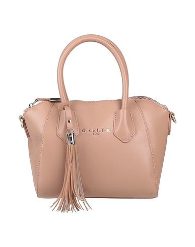 GAëLLE Paris Handbag Taupe 100% Polyurethane