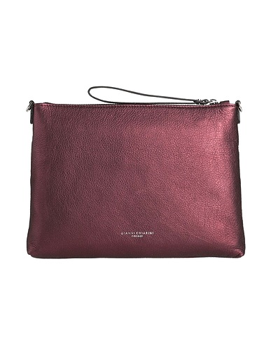 GIANNI CHIARINI Handbag Burgundy Soft Leather