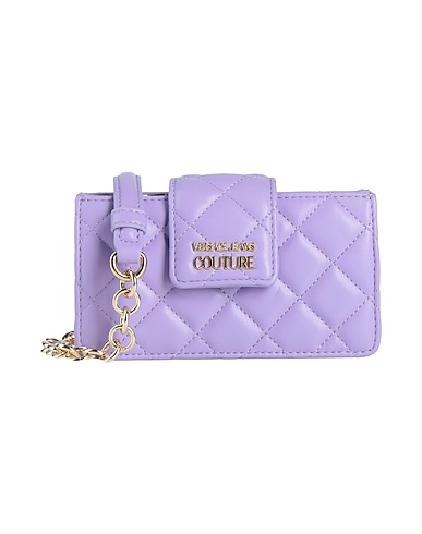 VERSACE JEANS COUTURE Cross-body bags 100% Polyester, Polyurethane resin