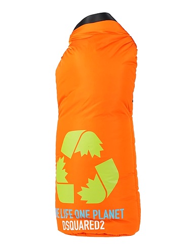 DSQUARED2 Rucksacks Orange Textile fibres