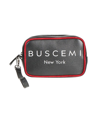 BUSCEMI Τσάντα χειρός Μαύρο Δέρμα