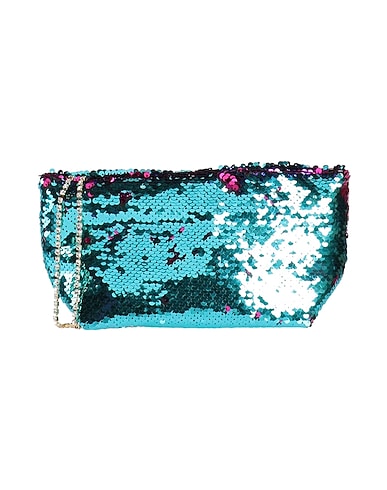 GEDEBE Handbag Azure Textile fibers