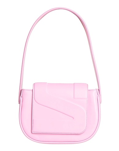 YUZEFI Handbag Pink Soft Leather