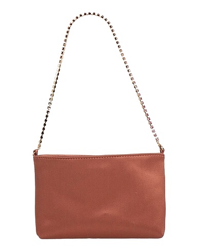 GEDEBE Handbag Brown Textile fibres
