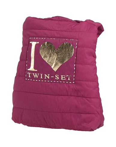TWINSET Rucksack & bumbag Mauve 100% Polyamide
