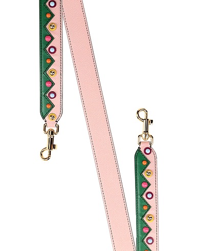DOLCE&GABBANA Bag accessories & charms Blush Soft Leather