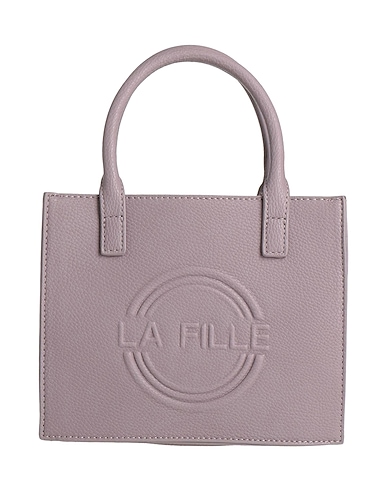 LA FILLE des FLEURS Handbag Taupe 100% Polyurethane