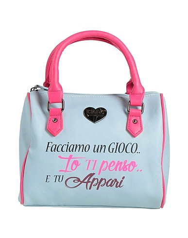 MINIPÁ Handbag Sky blue 100% Polyester