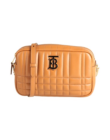 BURBERRY Cross-body bags Camel 100% Lambskin