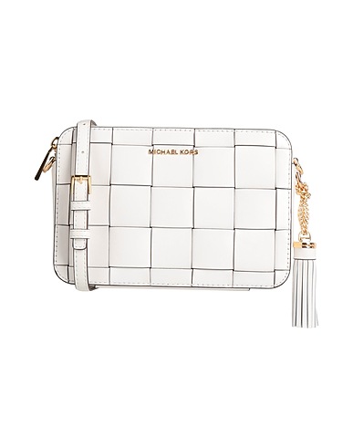 MICHAEL MICHAEL KORS Across-body bag White 100% Calfskin