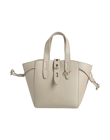 FURLA Handbag FURLA NET MINI TOTE
 Taupe 100% Soft Leather