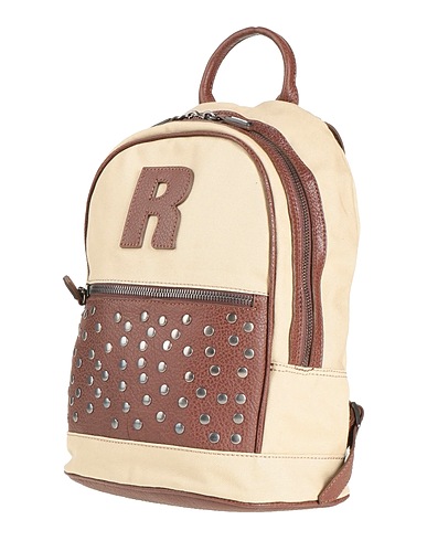 RUCOLINE Rucksacks 80% Cotton, 20% Leather