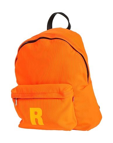 RUCOLINE PROJECT Backpacks Orange Textile fibers