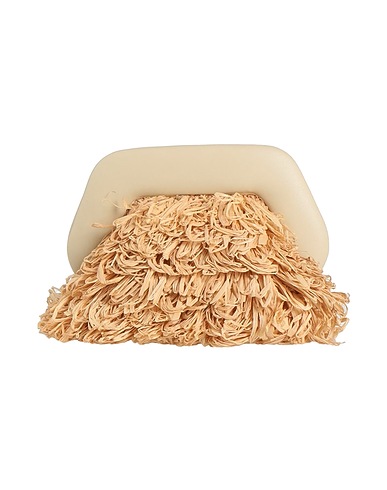 THEMOIRÈ Handbag Sand Vegetable fiber, Textile fibers