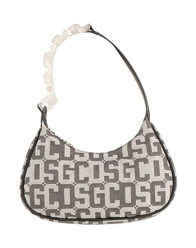 GCDS Handbag 100% Cotton, Soft Leather