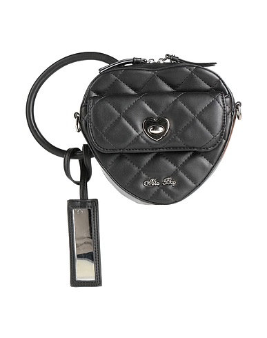 MIA BAG Borsa a mano Nero 100% Poliuretano