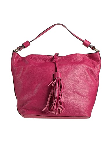 POMPEI DONATELLA Handtasche Malve Leder