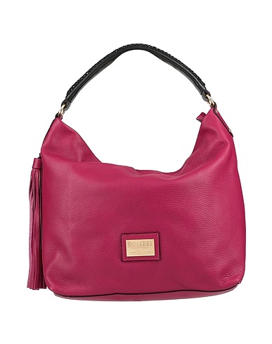 POMPEI DONATELLA Handbag Magenta 100% Calfskin