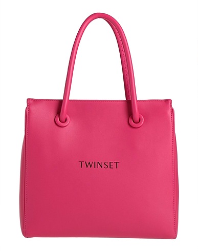TWINSET Handbag Fuchsia 100% Polyurethane
