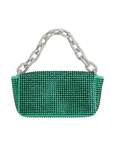 GEDEBE Handbag Emerald green Textile fibres