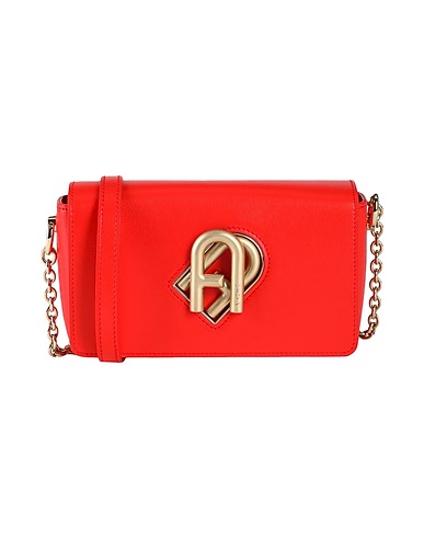 FURLA Across-body bag FURLA MY JOY MINI CROSSBODY
 Red 100% Soft Leather