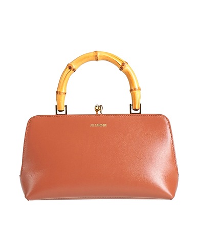 JIL SANDER Borsa a mano Marrone Pelle
