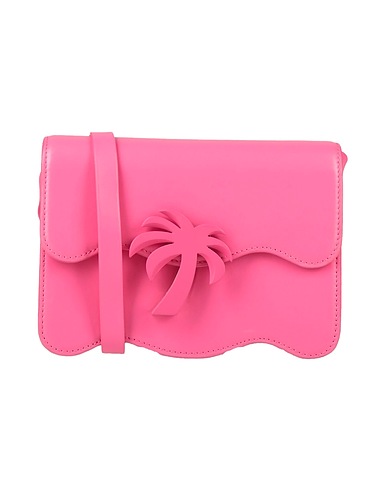 PALM ANGELS Across-body bag Pink 100% Calfskin