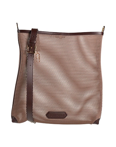 TOM FORD Cross-body bags Khaki Polyester, Calfskin, Brass