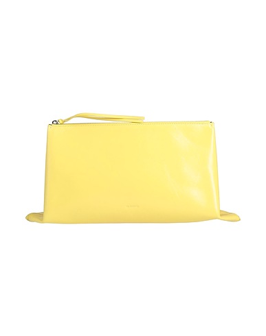 JIL SANDER Handbag Pastel yellow Leather