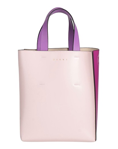 MARNI Handbag Mauve 100% Bovine leather, Zinc, Aluminum, Copper